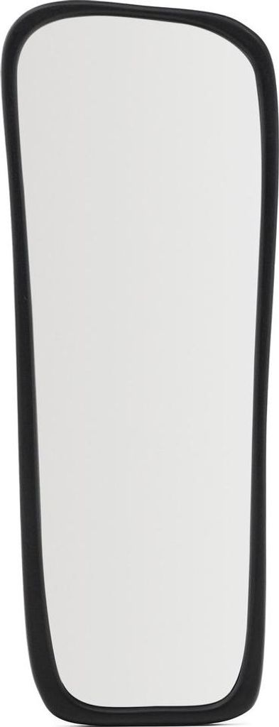 Spiegel Alura 61 x 158 x 3.2 cm Teakholz Spanplatte Glas Schwarz