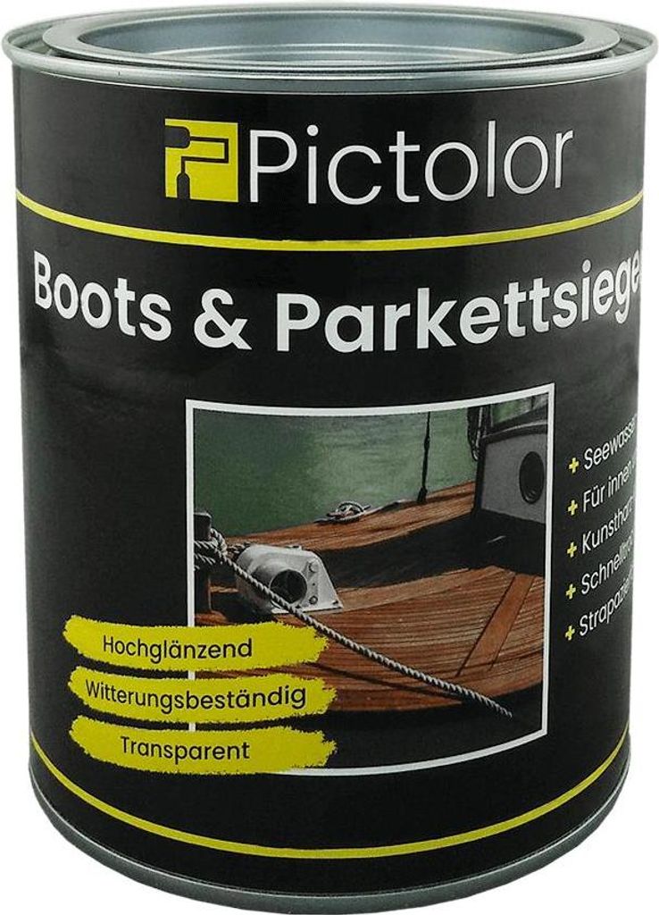 Pictolor® Boots & Parkettsiegel Klarlack0,75 Liter Produktbild 