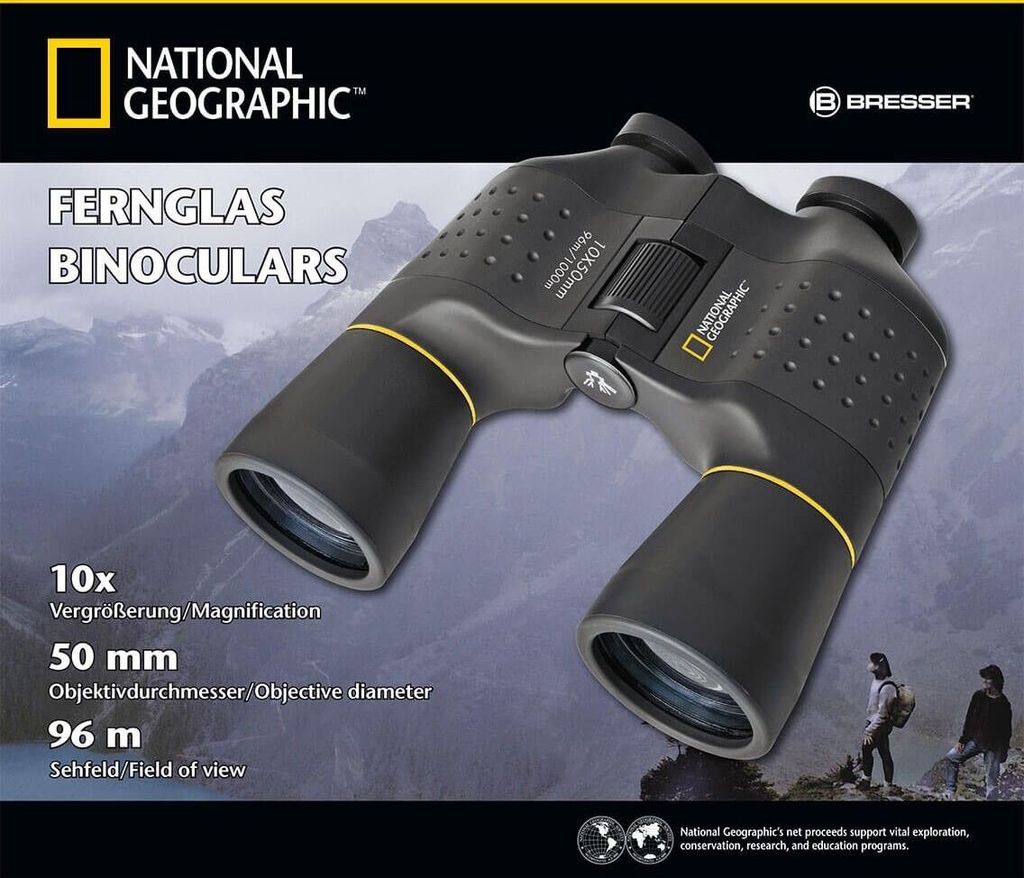 NATIONAL GEOGRAPHIC 10x50 Porro Fernglas