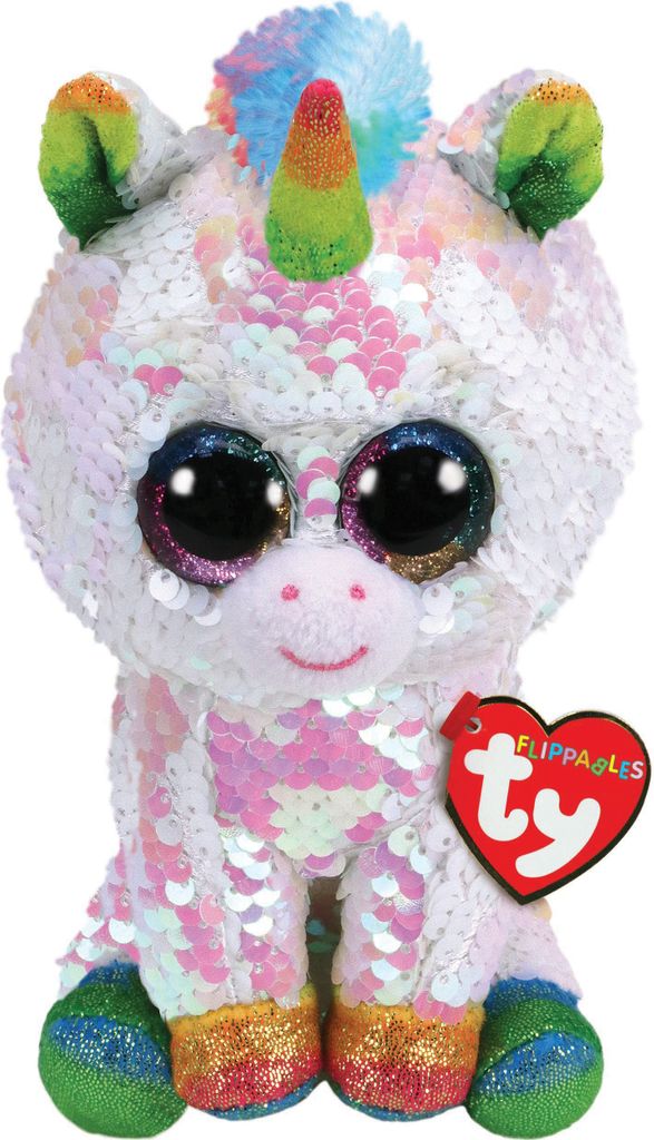 Ty Flippable Peluche à paillettes Pixy Licorne Image du produit 