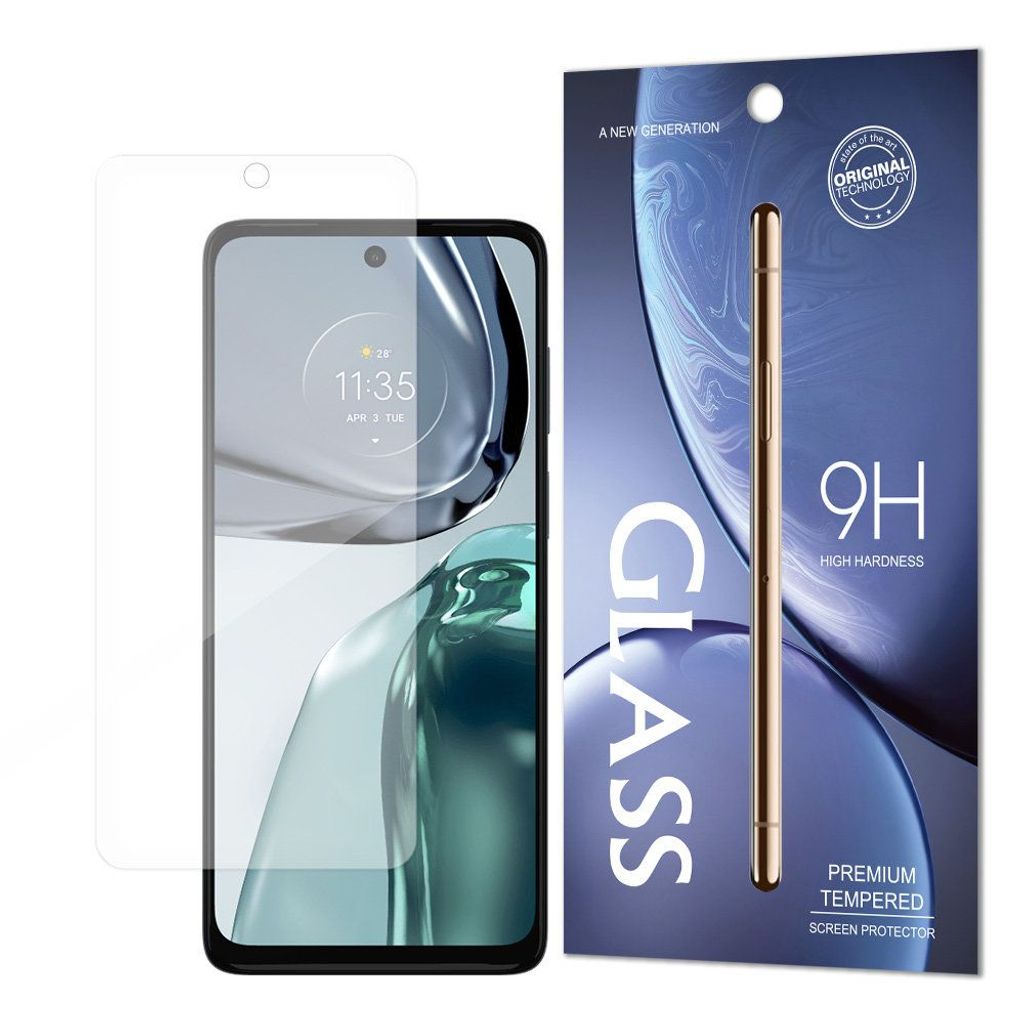 9H gehärtetes Glas für Motorola Moto G62