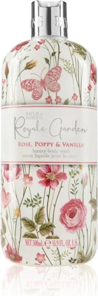 Duschgel Rose, Mohn & Vanille ( Luxury Body Wash) 500 ml