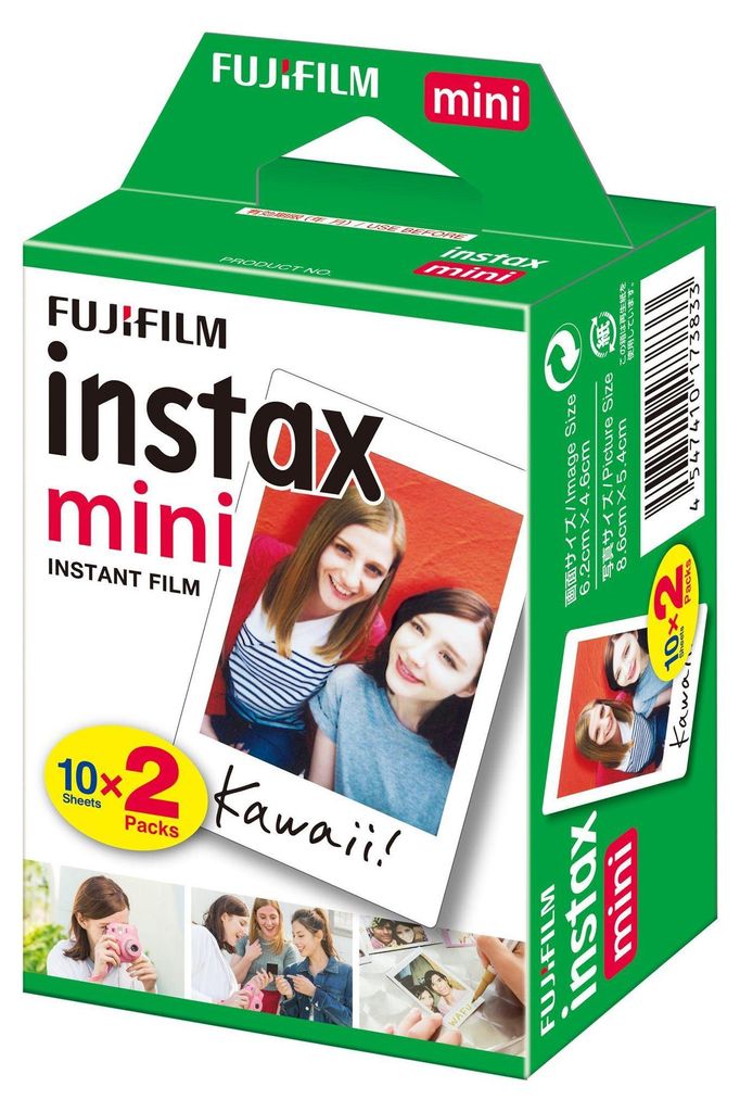 Fujifilm Instax Mini - Instant-Farbfilm - ISO 800 - 10 Produktbild 