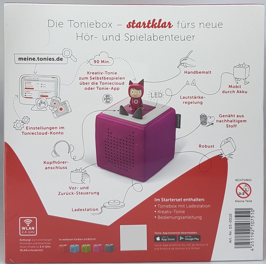 Zestaw startowy Toniebox jagoda (Kreativ-Tonie) Zdjęcie produktu 8