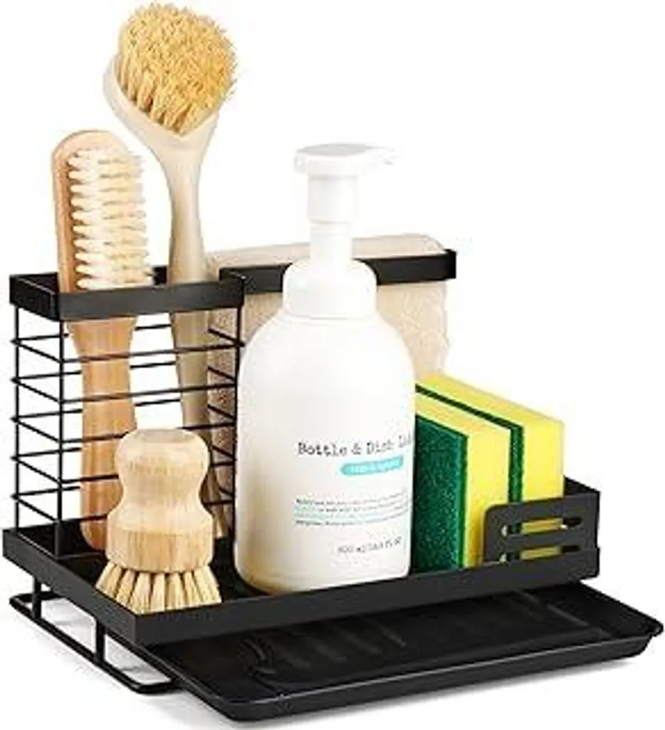 Trasforma il Tuo Lavello con l'Organizer Nero: Eleganza in Cucina
