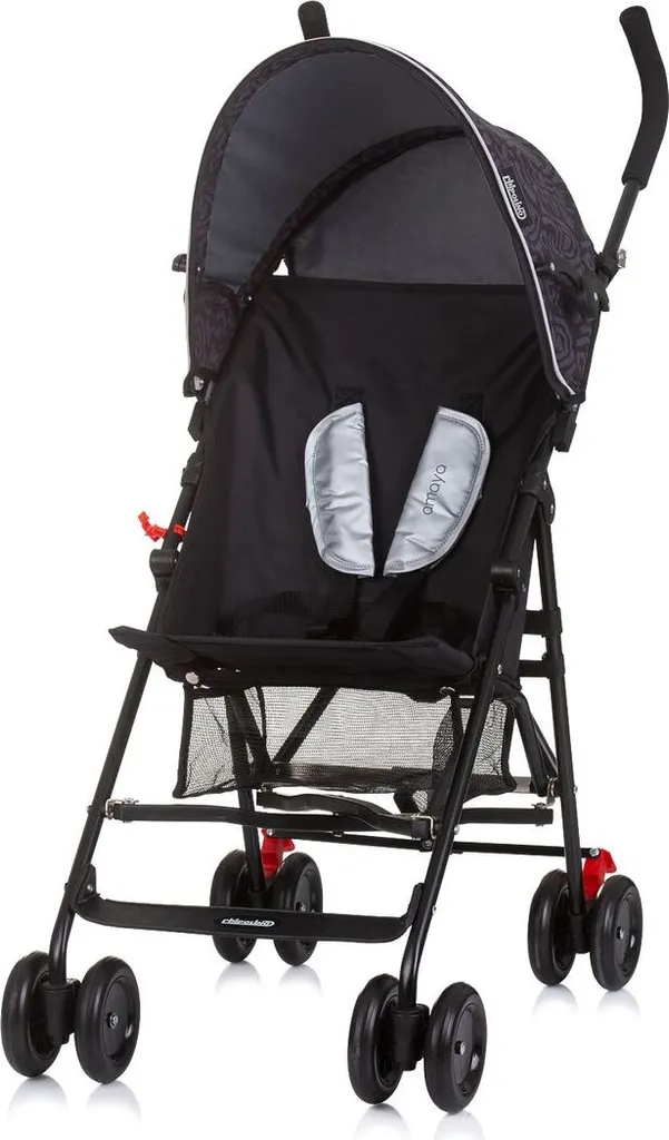 Poussette Compacte Chipolino Amaya Noir Uni : Solution Pliable et Légère - 2
