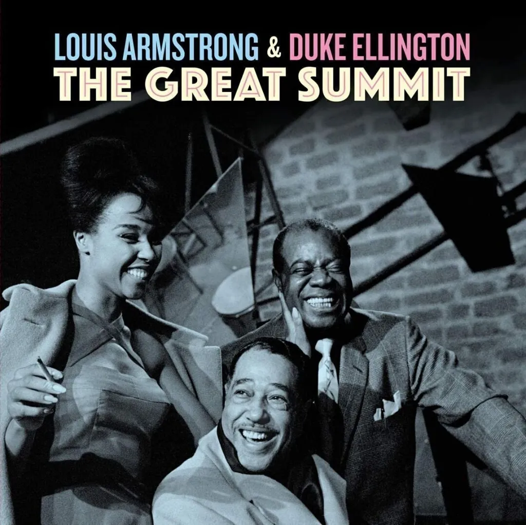 Louis Armstrong The Great Summit Vinyle Jaune Idée Cadeau Musique Jazz