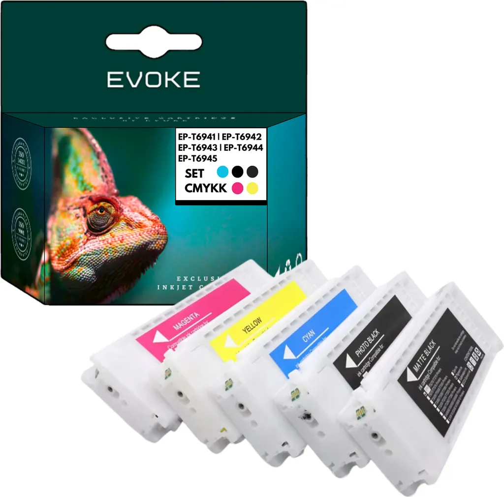 Cartouches T6941-T6945 pour impression de plans Epson SC-T3000 T3200N