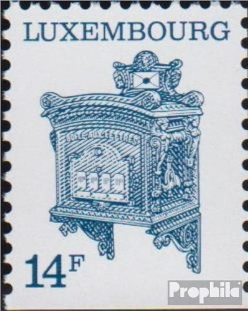 Briefmarken Luxemburg 1991 Mi 1282Du (kompl.Ausg.) postfrisch Postmuseum
