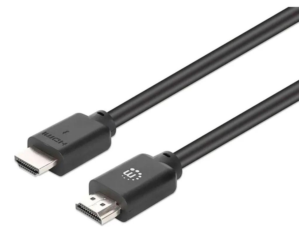 Manhattan 4K60 HDMI 2.0 Kabel 1,5 m 18 Gbit/s schwarz
