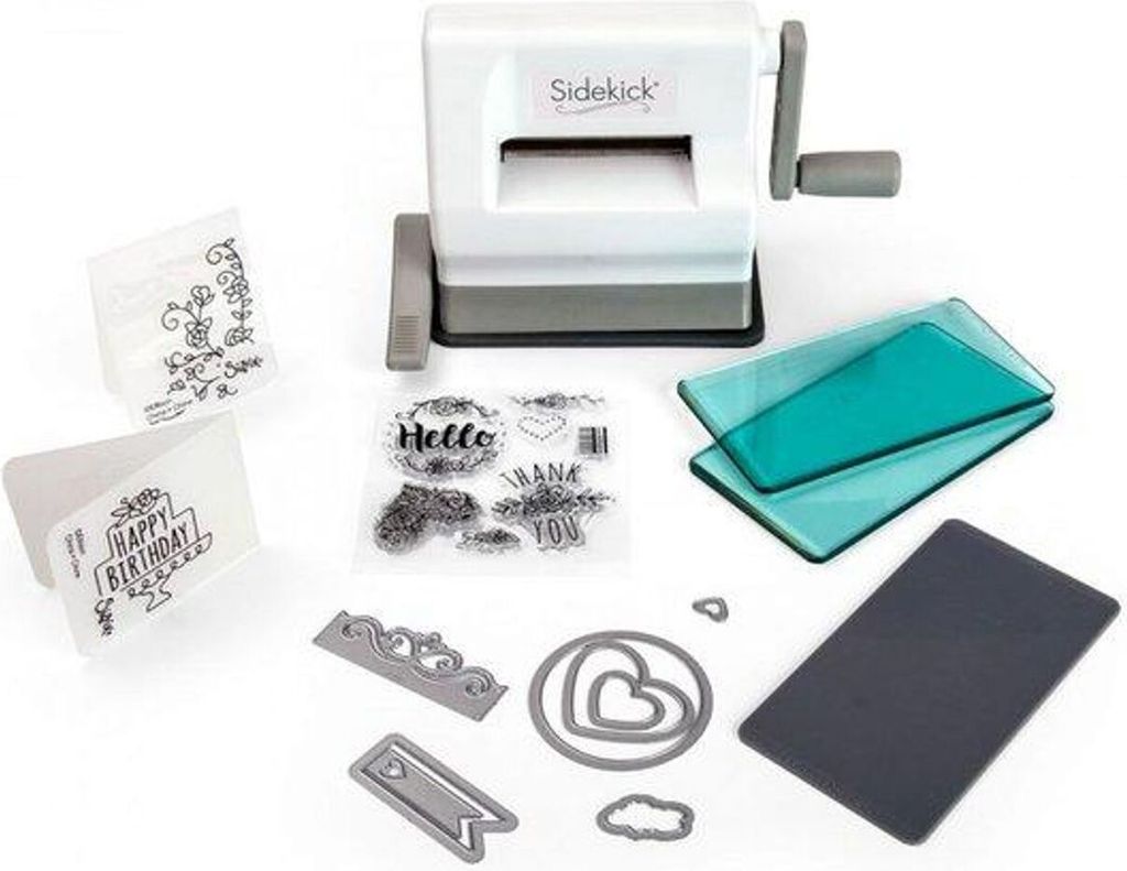 Sizzix Sidekick Starter Kit Stanz- und Prägemaschine (White Produktbild 