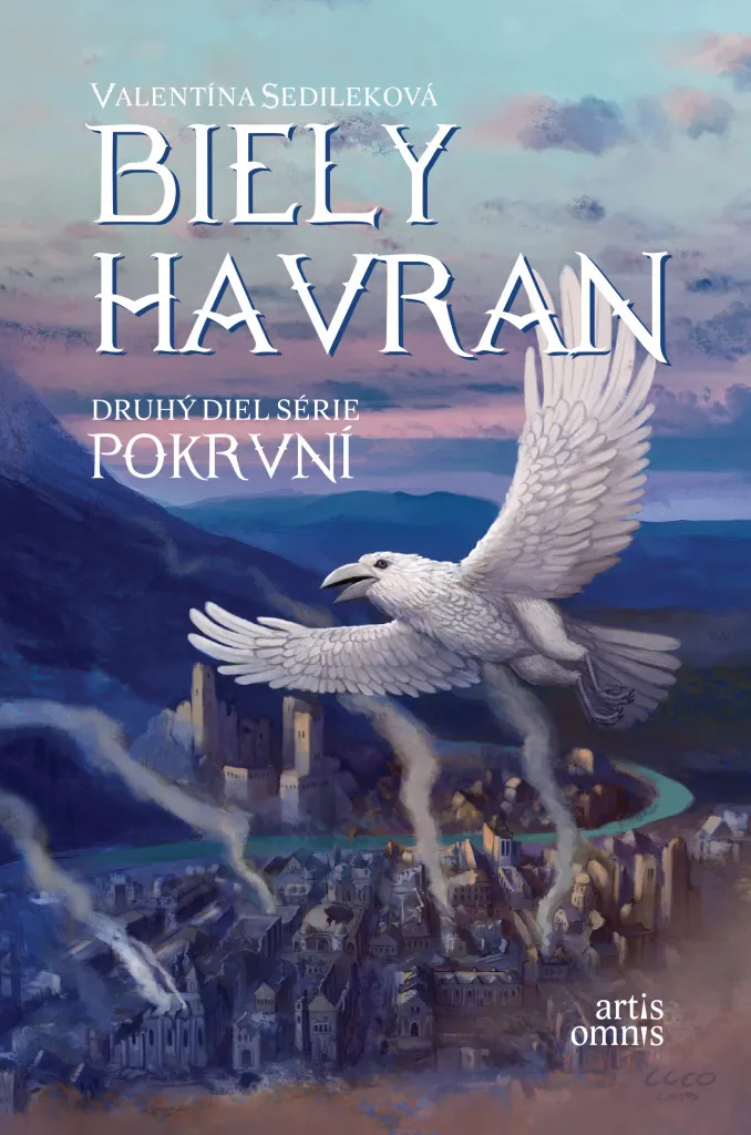 Livre Biely havran Valentína Sedileková suite saga Pokrvní vide