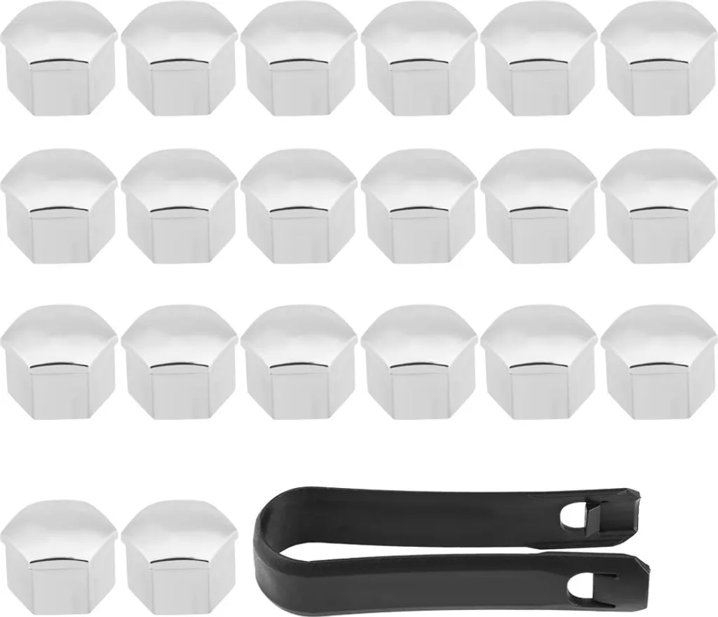 Copri Bulloni Ruota 17mm - Set 20 Pezzi Universali per Tutte le Auto