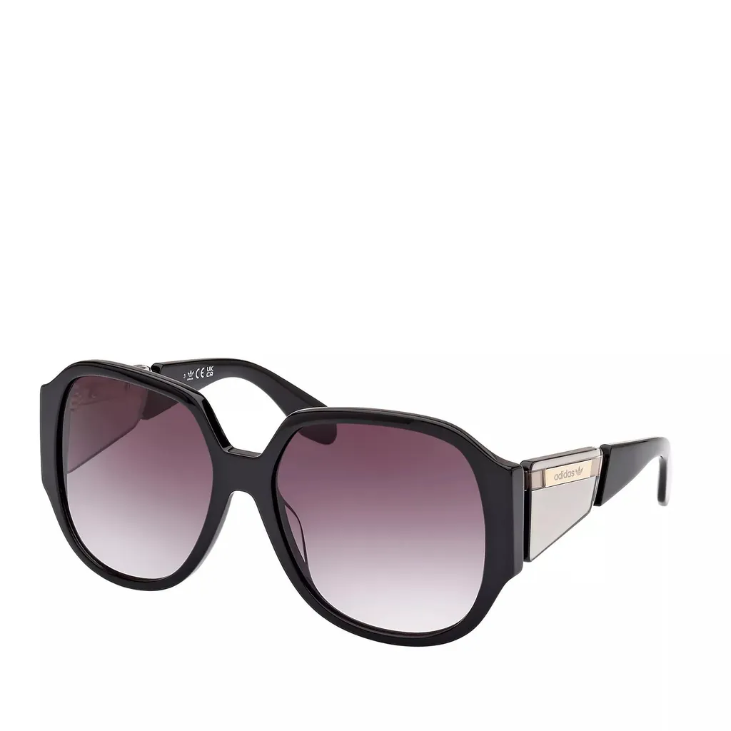 Lunettes de soleil de luxe Adidas Originals OR0098 pour femme en noir