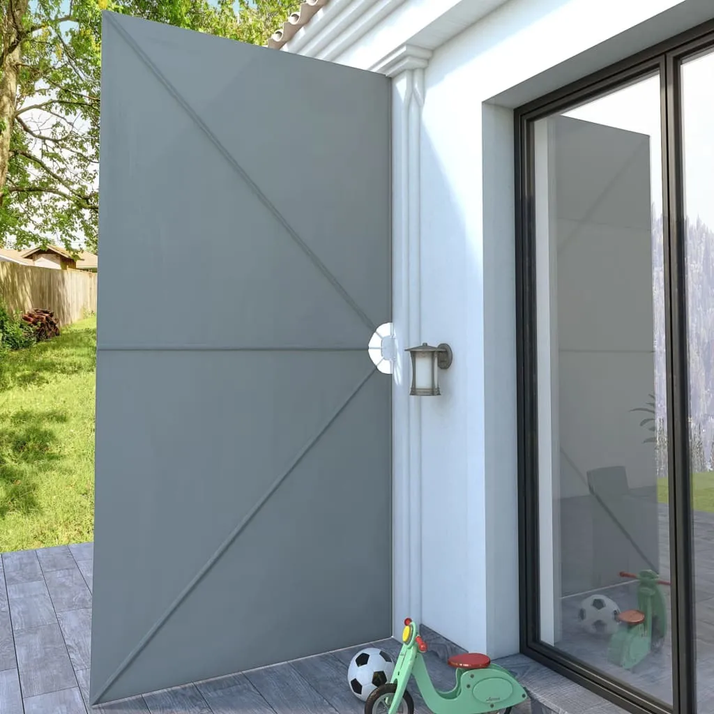 Scaffale laterale pieghevole grigio 400×200 cm - 3