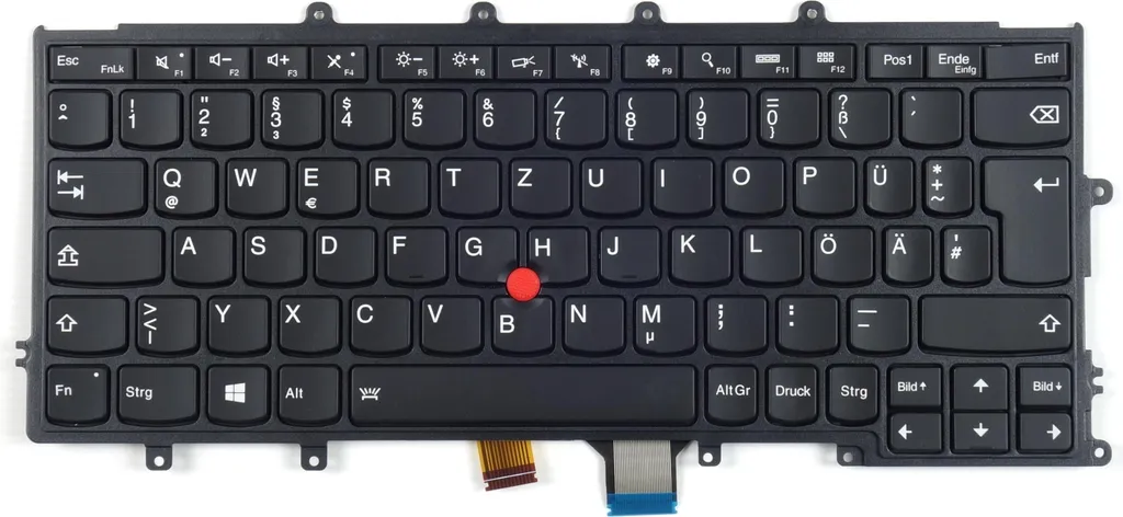 Réparer Clavier Lenovo ThinkPad X240 X250 X260 X270 QWERTZ Rétroéclairé