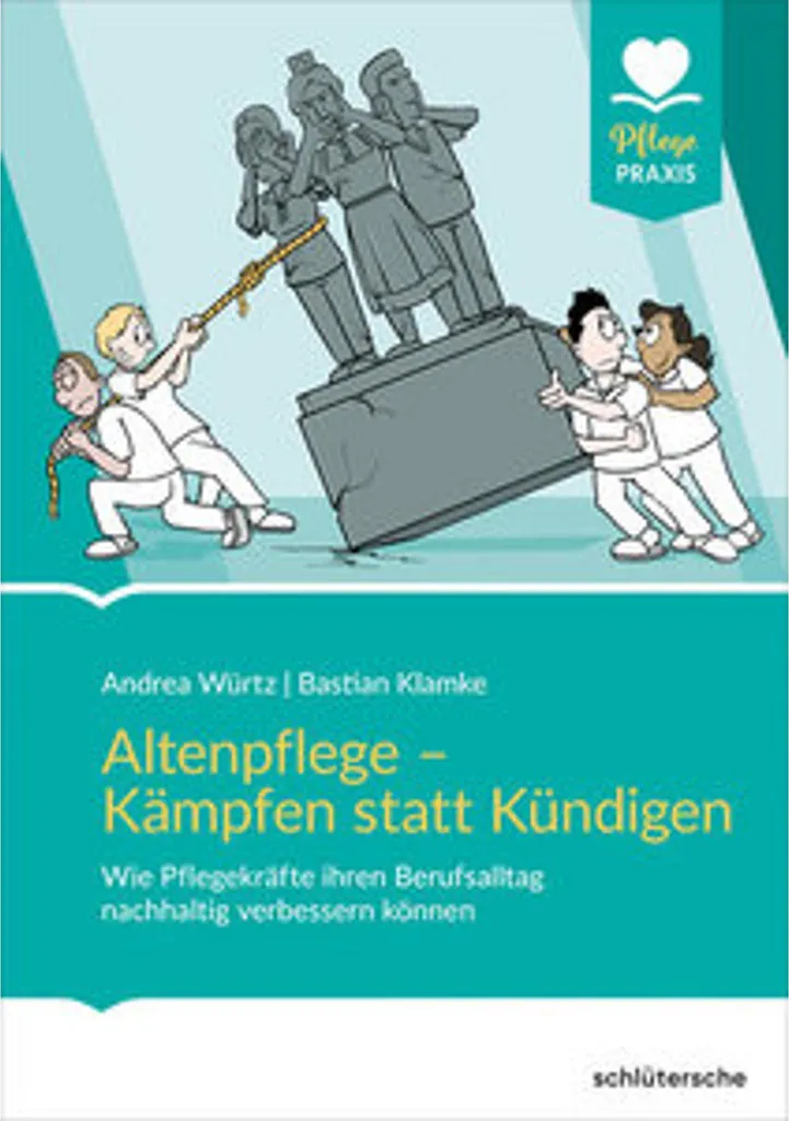 Guide Altenpflege combat pour le soin livre broché de 240 pages en allemand