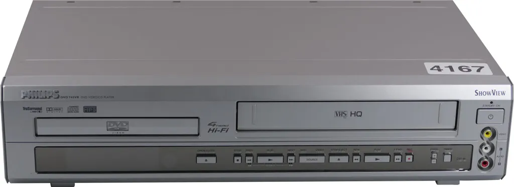 Philips DVD740VR la Solution pour Lire vos VHS et DVD sur un Poste