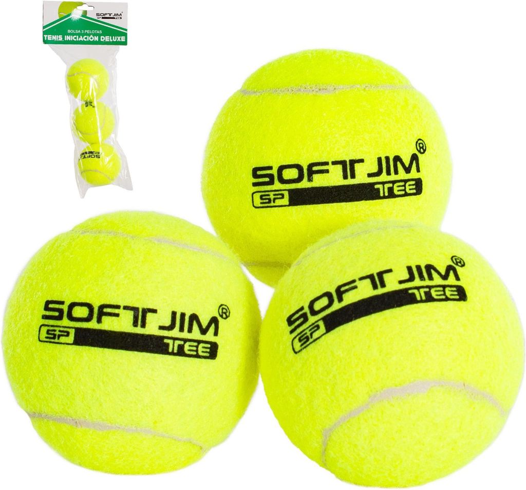 Tasche 3 Tennisbälle Softee Initiation Deluxe Mehrfarbig