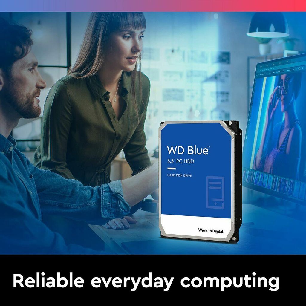 Western Digital Blue WD20EARZ, 2 TB, 5400 RPM, 64 MB, 3.5", Zdjęcie produktu 