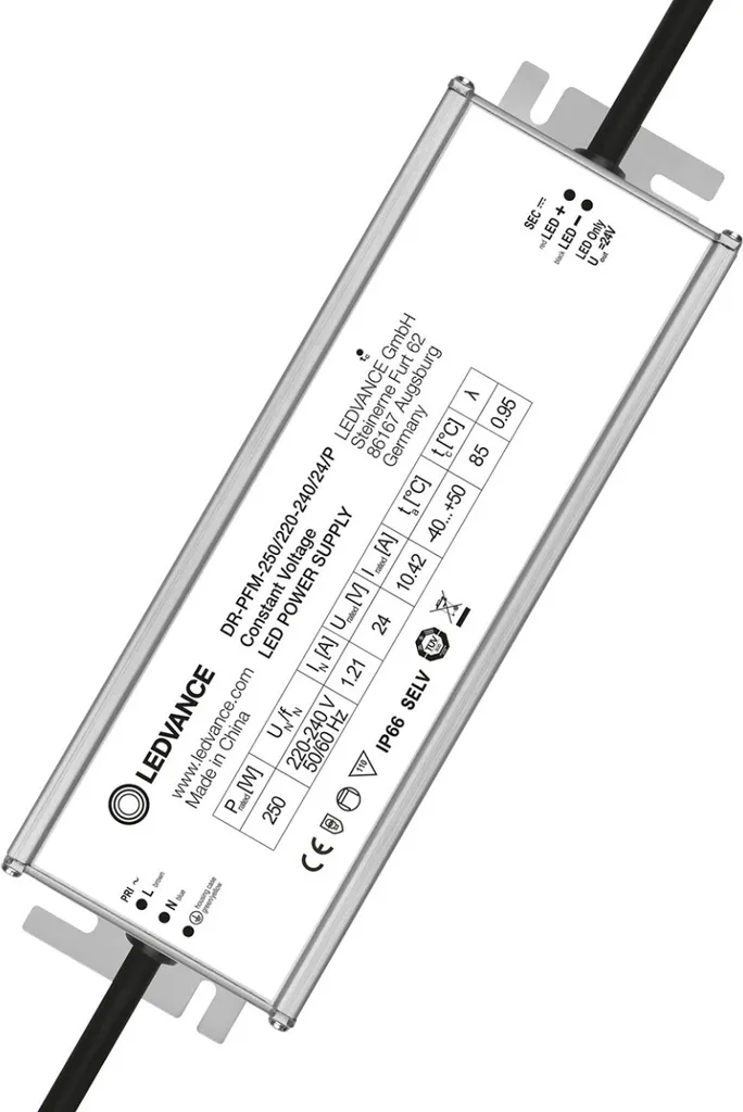 Driver LEDVANCE Performance IP66 24V Haute Performance 4058075240032