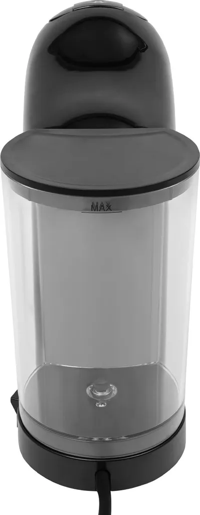 Cafetière électrique à capsules noire 800 ml compacte pour appartement