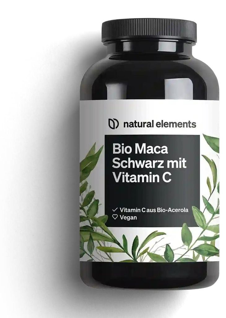 Maca Schwarz Kapseln - 180 Kapseln_für 1 Monat