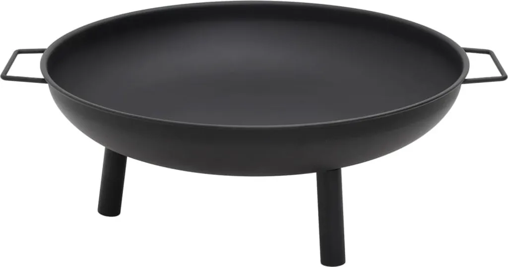 Bol à feu en acier grande taille 67,5 cm résistant à la chaleur jardin