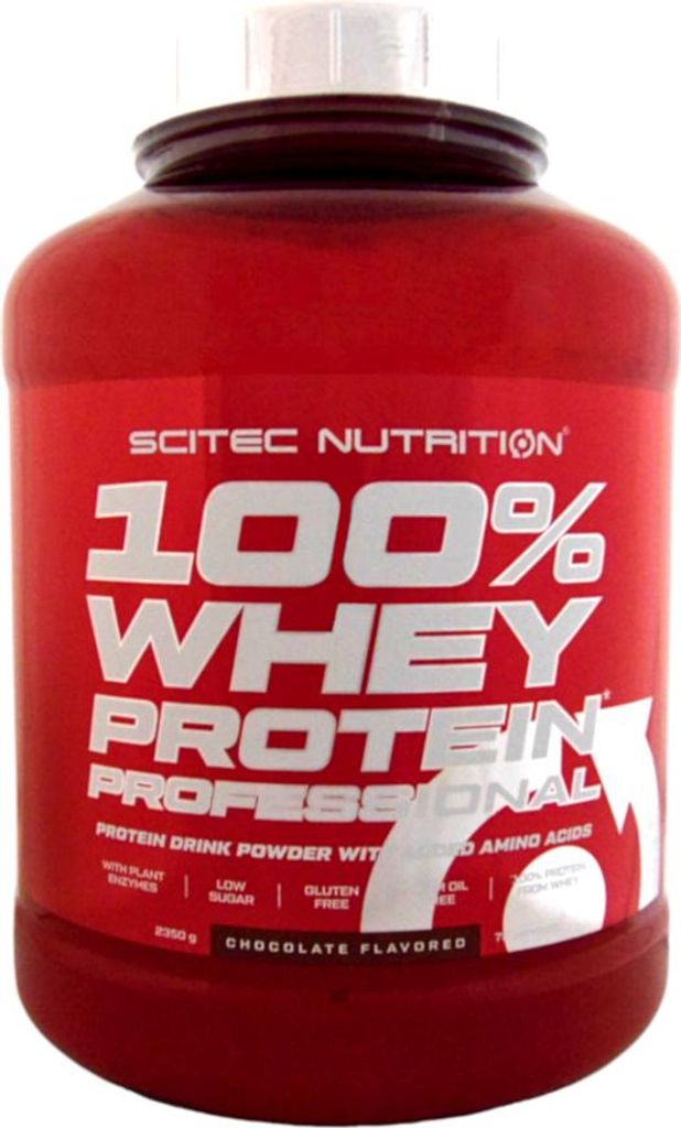 Scitec Nutrition 100% Whey Protein Professional 2350g Dose Produktbild 