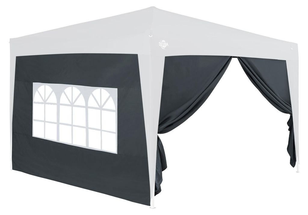 DEUBA® 2er Set Seitenwände je Seite 3x2 m Wasserabweisend Produktbild 