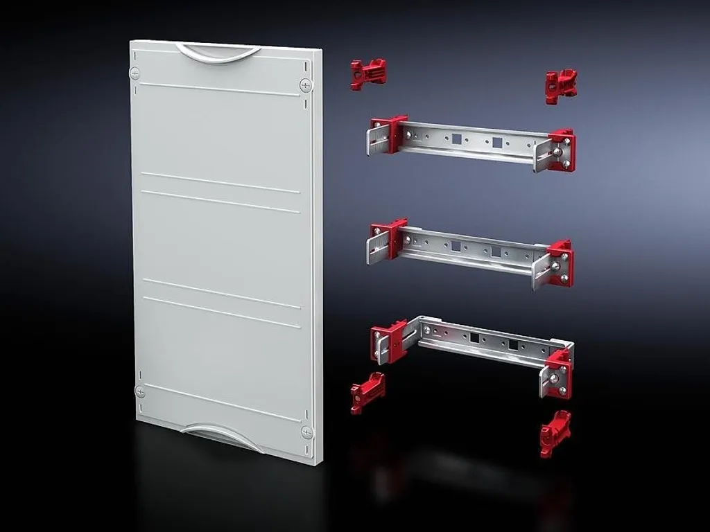 Châssis modulaire Rittal ISV B/H 1/2 pour tableau de distribution