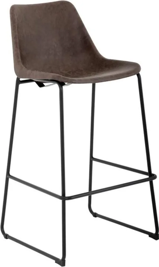 Tabouret haut de cuisine Bolero Rodeo Mocha pour îlot et comptoir bar