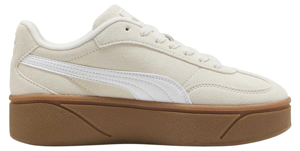 Puma - "Club Era II" Sneaker für Damen, Wildleder, Plattform-Absatz GT17241 (37 EU) (Alpin/Gummi Rosa)