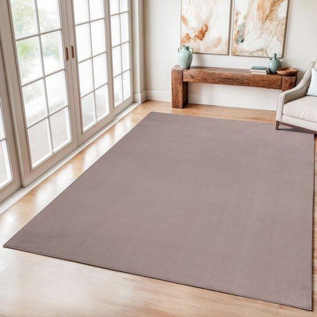 Tapis Uni Relax Samba de Unyqoos® – Lavable, à poils ras, Image du produit 