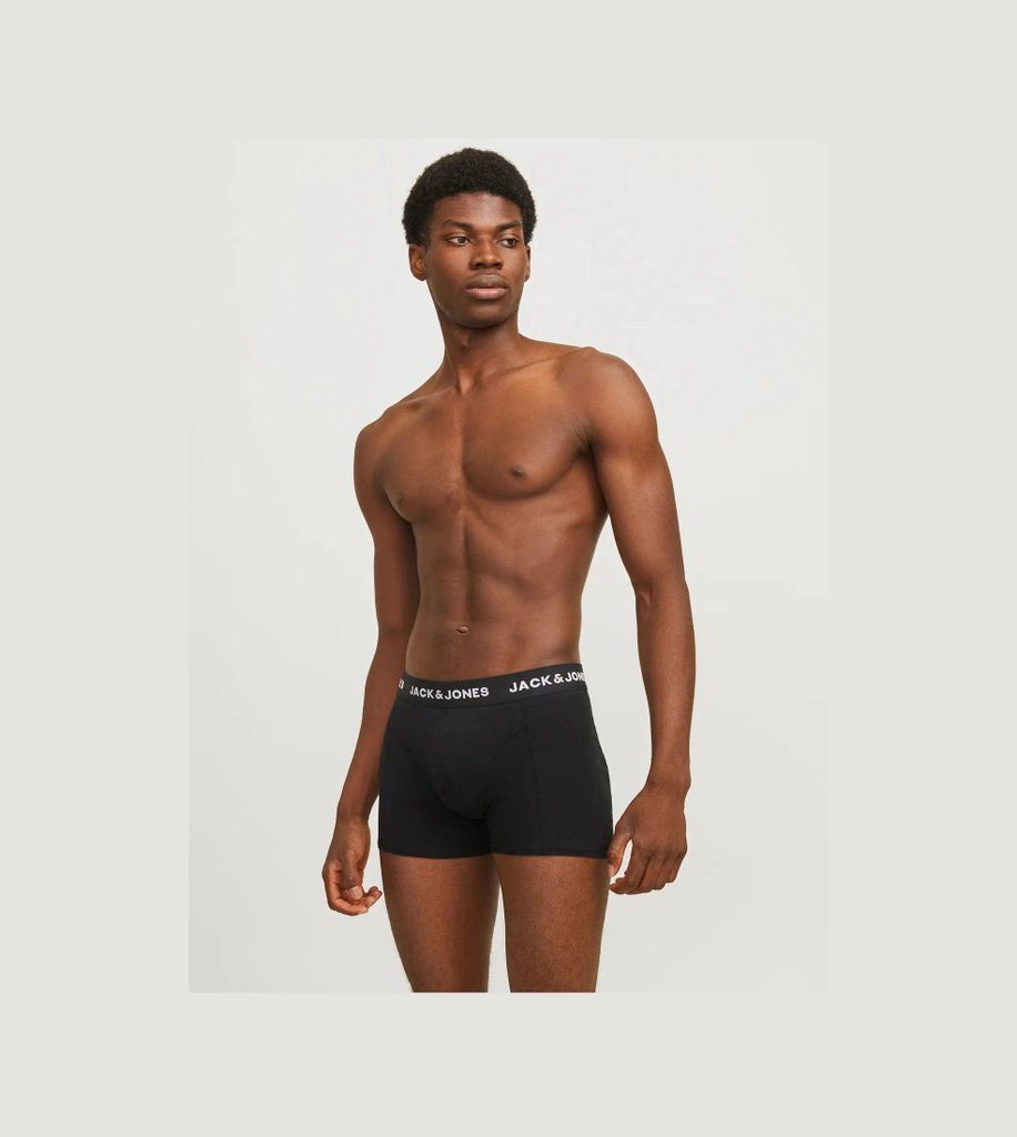 Jack & Jones boxer lot de 3 jacanthony trunks noir hommes Image du produit 