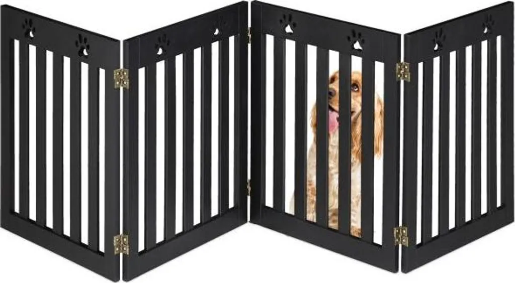 Supporti Recinzione Cani 4 Pezzi | Piedini Antiscivolo Sicurezza Casa