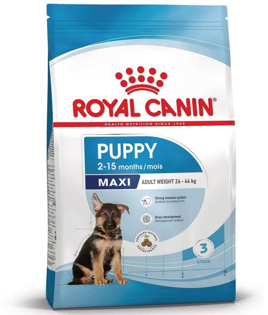 Royal Canin Maxi Puppy, Welpe, Groß (26-44 kg), Reis, Produktbild 