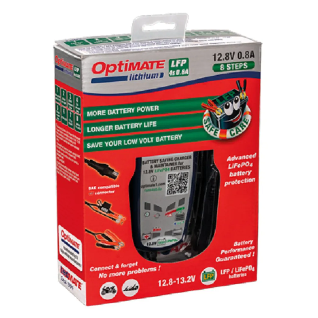 Chargeur OptiMATE Lithium 4S 12.8V avec programme de récupération - 11
