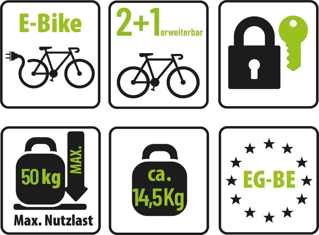 Porte-Vélos Attelage Basculant Eufab Crow Plus : Solution Coffre Libre - 9