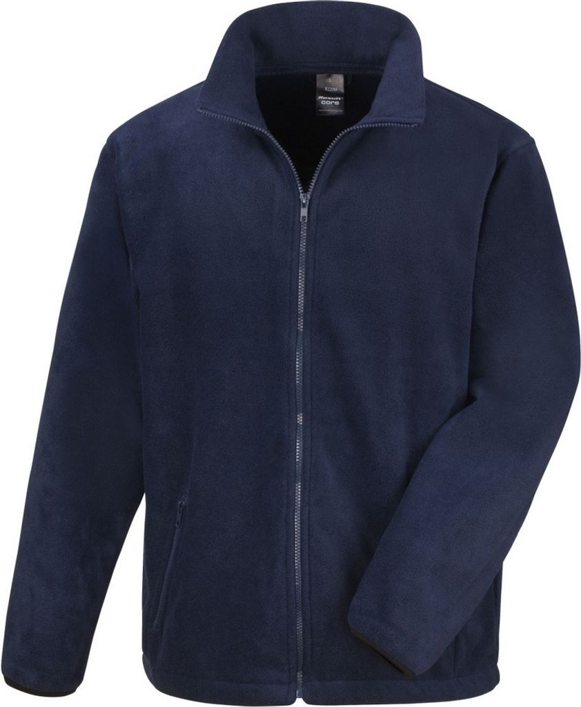 Result Core Herren Fleece-Jacke BC912 (3XL) (Marineblau)