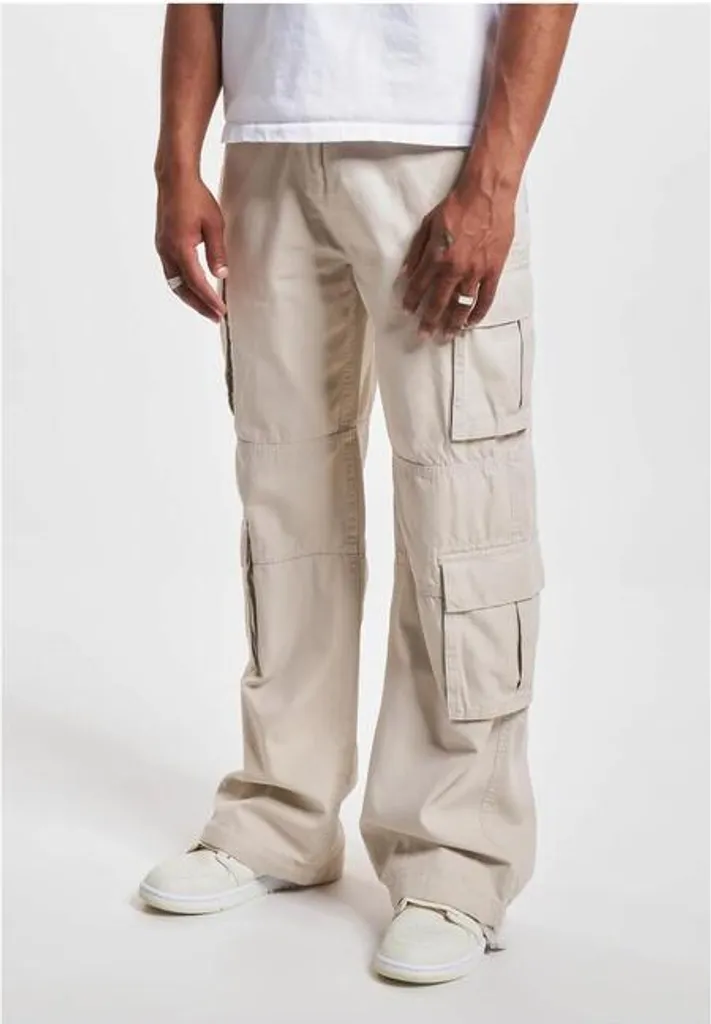 Pantalon Cargo DEF beige taille 34 idéal pour randonnée et loisirs outdoor