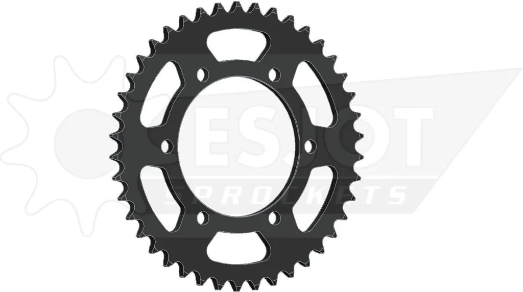 Pignon moto 48 dents ESJOT 29038 en acier trempé ultra résistant