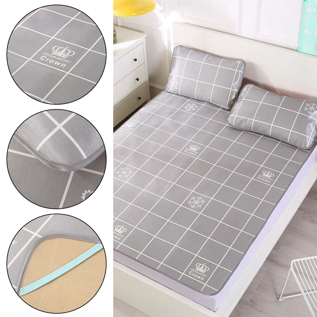Tapis rafraîchissant d'été pliable avec impression 3D - Modèle Premium