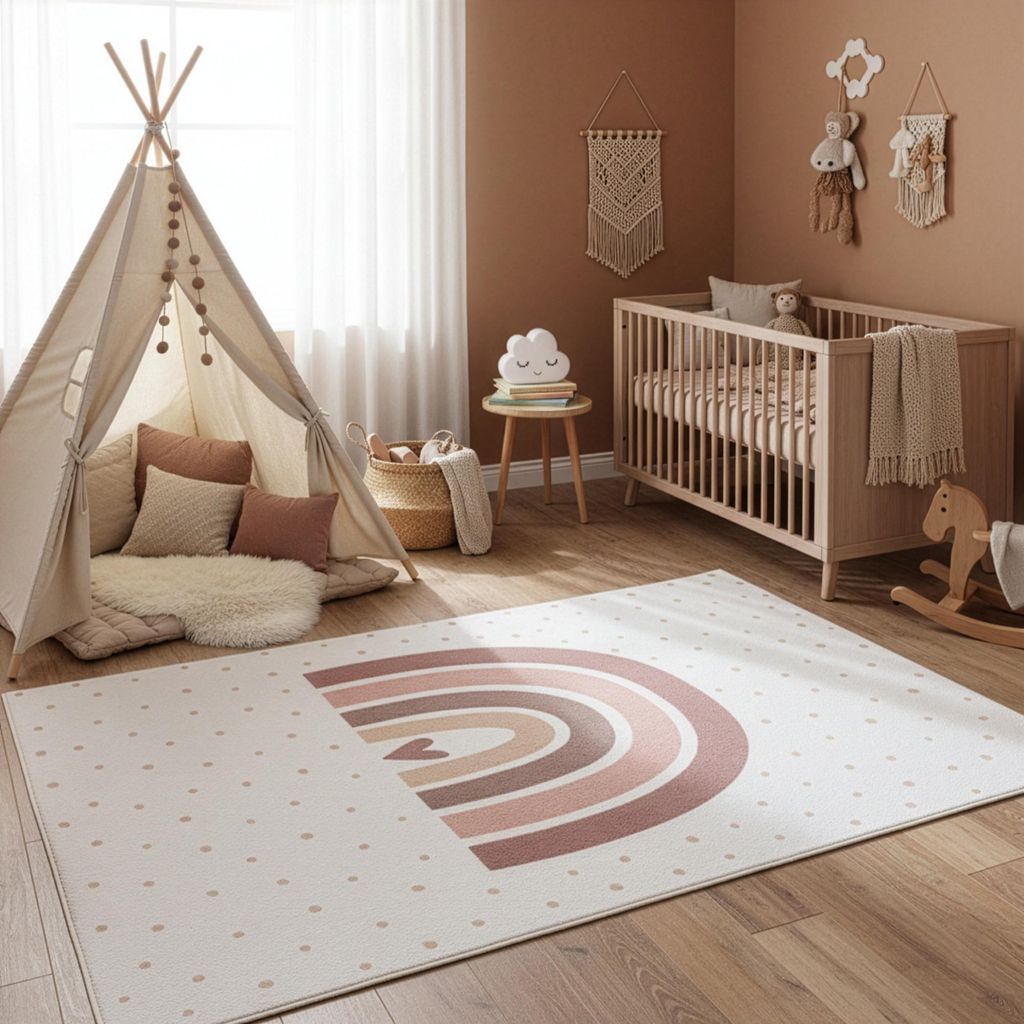 Carpetsale24 Detský koberec Dúhový hrací koberec do detskej Obrázok produktu 