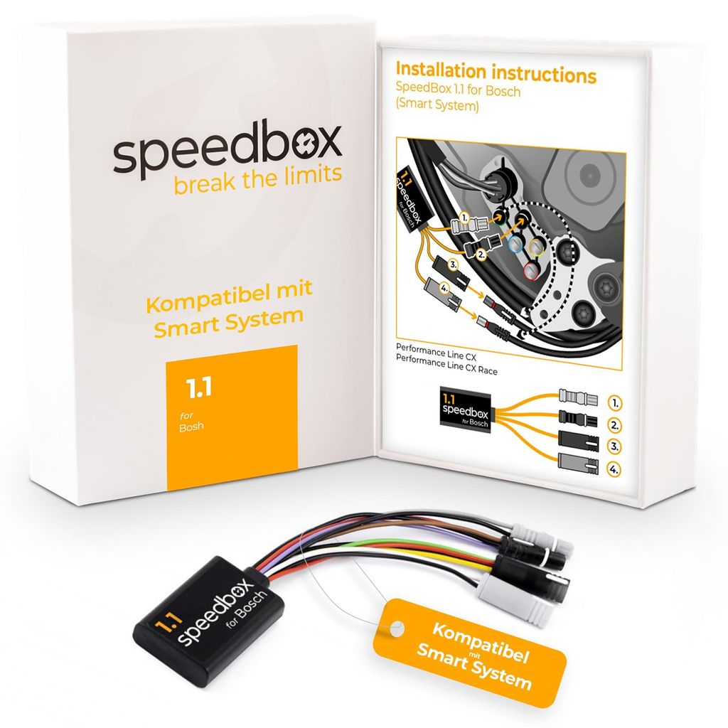 SpeedBox 1.1 E-Bike Tuning-Chip für Bosch Smart System Produktbild 