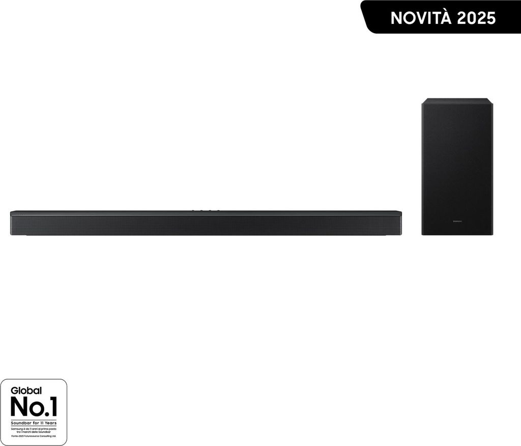 Samsung HW-B750F, 5.1 kan., 400 W, DTS Virtual:X, Dolby Zdjęcie produktu 