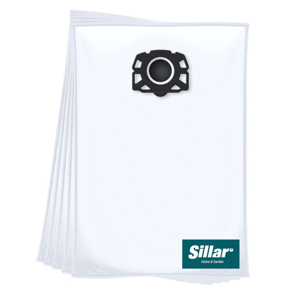 10 Sacchetti Aspirapolvere + 2 Filtri, Compatibili S71, Materiale Microfibra, Richiudibili