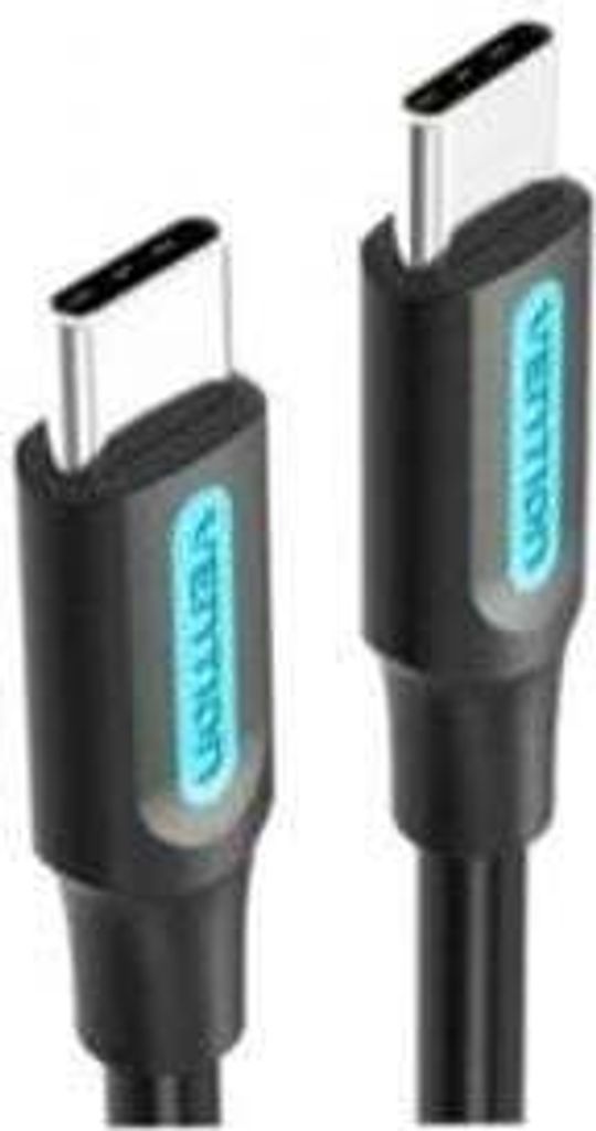 Vention USB 2.0 C Stecker zu Stecker Kabel 1M Schwarz PVC Typ