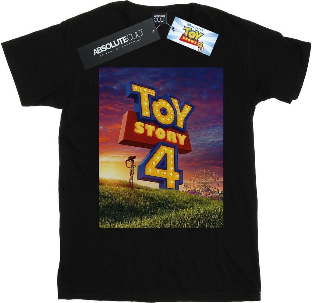 Disney - "Toy Story 4 We Are Back" T-Shirt für Damen BI47030 (L) (Schwarz)