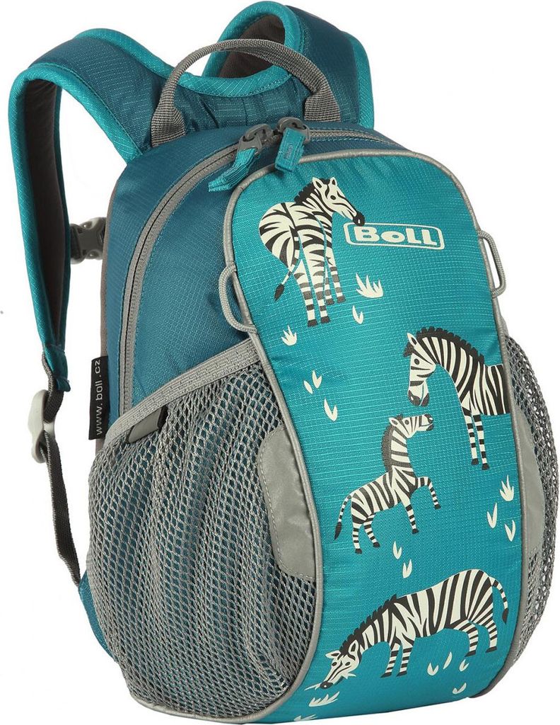 Batoh BOLL BUNNY 6 ZEBRAS Kids, Türkis